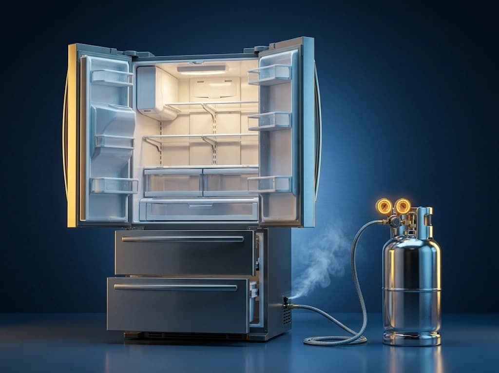 Refrigerator Gas Filling / Gas Recharge in Dharwad — Hosatti Refrigeration Service